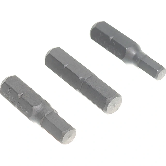 Набор вставок (бит) 1/4", HEX, 4, 5, 6мм, 3шт KING TONY 1003MQ