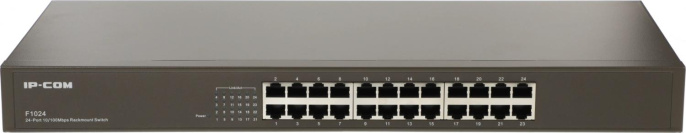 Коммутатор IP-Com F1024 L2 24x100Мбит/с неуправляемый