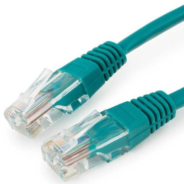 Патч-корд Premier PP12-0.25M/G 1000Гбит/с UTP 4 пары cat.5E CCA molded 0.25м зеленый RJ-45 (m)-RJ-45 (m)