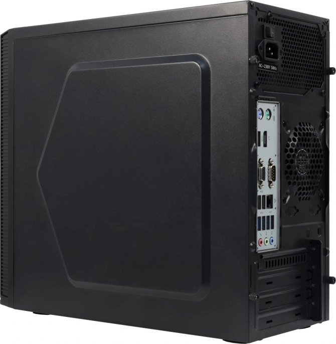 Компьютер AMUR Нарвал A5А12 AMD Ryzen 5 PRO 4650G, DDR4 8ГБ, 256ГБ SSD , AMD Radeon Vega 7, FreeDOS, черный [2116842]