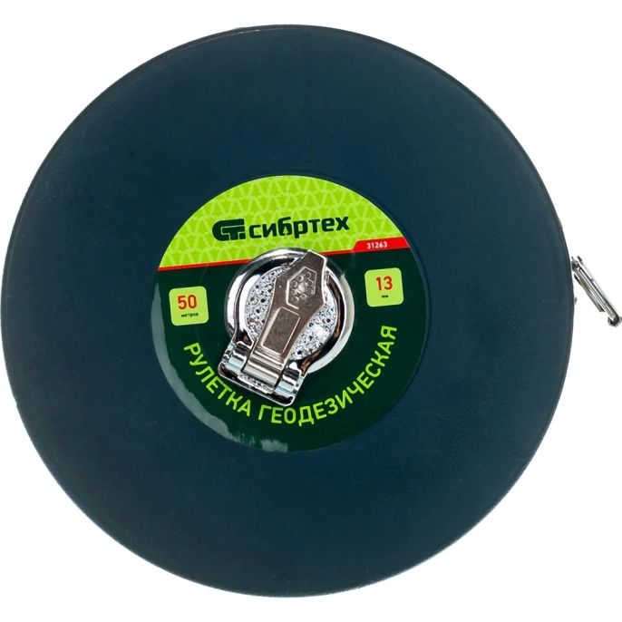 Геодезическая рулетка СИБРТЕХ 50мх13мм 31263