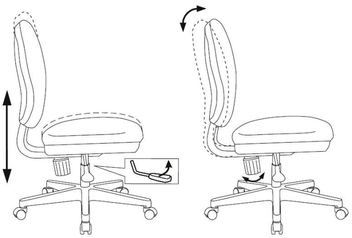 Кресло детское Бюрократ CH-W213, ткань, до 100кг, пружинно-винтовой, салатовый