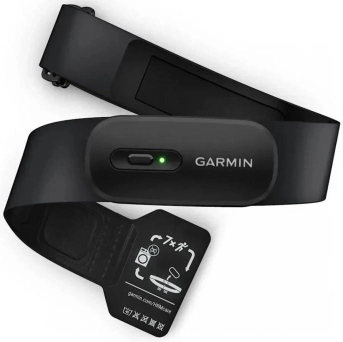 Фитнес-трекер Garmin HRM 200 Heart rate sensor корп.:черный рем.:черный 010-13388-01