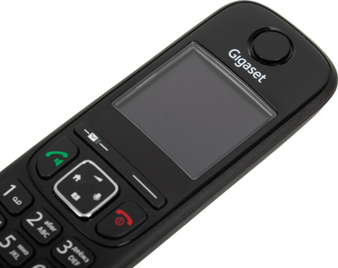 Радиотелефон Gigaset AS690, черный [s30852-h2816-m201]