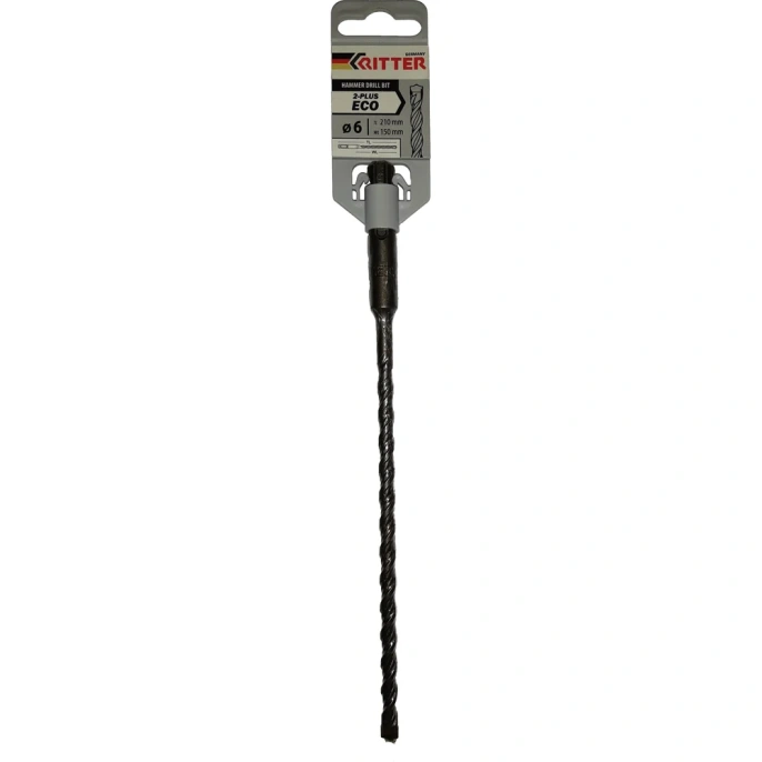 Бур (6 х 150/ 210) W-напайка SDS+ Eco 2-plus RITTER PS10206210
