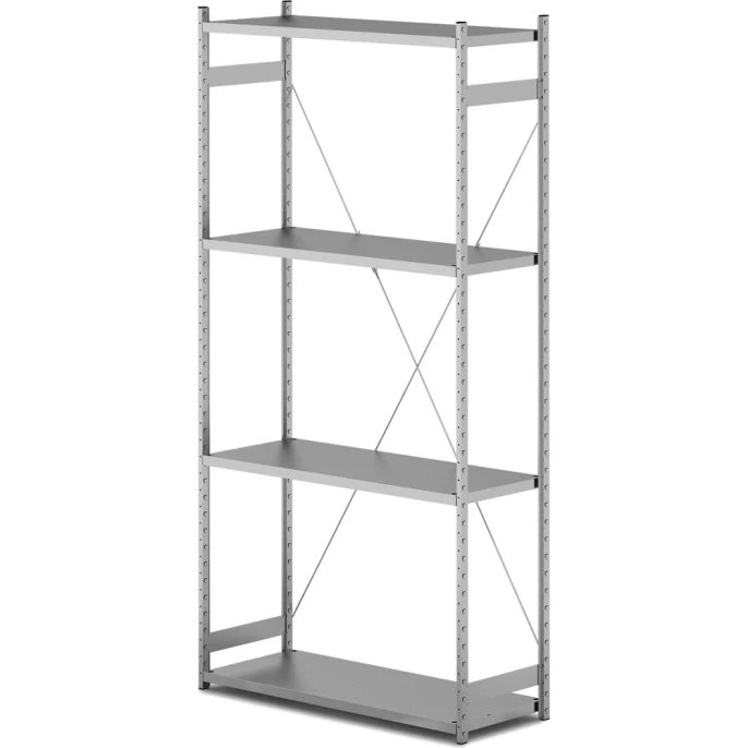Стеллаж 4 полки, 1000х300х1800 KlestO SE184-310 908430