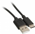 Кабель USB m -USB Type-C m 1м черный