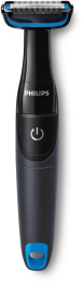 Триммер Philips Series 1000 BG1024/16 черный/голубой насадок в компл:1шт