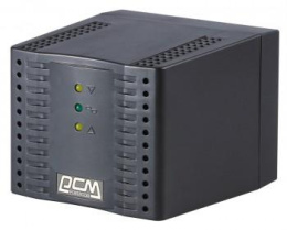 Стабилизатор напряжения PowerCom TCA-1200 черный [tca-1200 black]