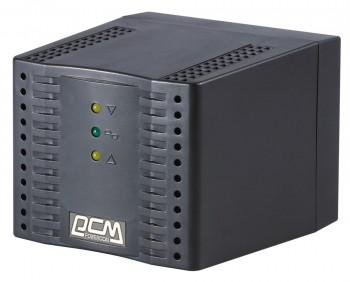 Стабилизатор напряжения PowerCom TCA-2000 черный [tca-2000 black]