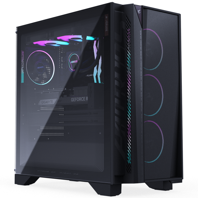 Настольный ПК AORUS PRIME 5 AP551 AMD Ryzen 7 9800X3D/32Gb/SSD2Tb/RTX5080 16Gb/PSU 850W (Gold)/NoOS/Black (AP5A7N8-5106)