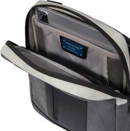 Сумка Piquadro Brief2 Special CA1816BR2S/GRN серый/черный нейлон/натур.кожа