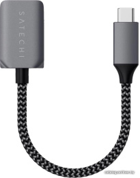 Кабель-адаптер Satechi USB-C to USB 3.0. Цвет серый космос. (ST-UCATCM)