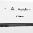 Вытяжка встраиваемая Hyundai HBB 6036 WG белый управление: кнопочное 1 мотор