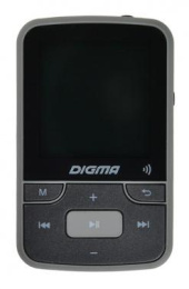 MP3 плеер Digma Z4 BT flash,  16ГБ,  черный