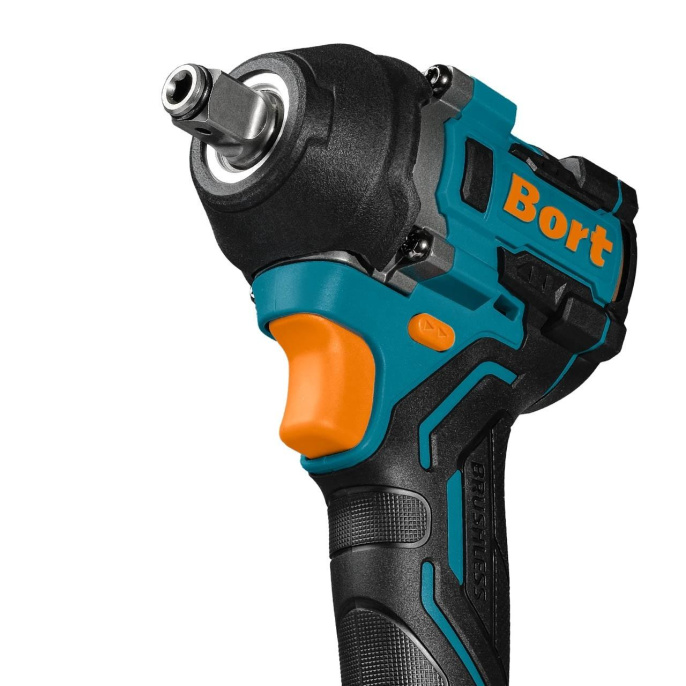 ГАЙКОВЕРТ АККУМУЛЯТОРНЫЙ BORT BSR-21U-S 420НМ; БЕЗ АКБ И ЗУ [93418675] { 420 Нм, 0-2700 об/мин, акб Li-Ion, аккумуляторная система Makita 18V LXT 18 В, вес 1.4 кг }