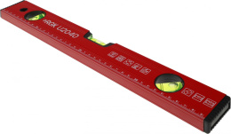 Уровень RGK U2040 пузырьковый 3глаз. магнит. красный 4610011873720