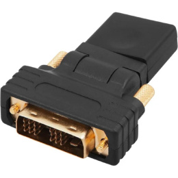 Rexant 17-6812 Переходник поворотный, штекер DVI-D - гнездо HDMI
