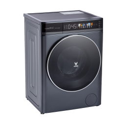 Стирально-сушильная машина Viomi Master 2 Pro (WD10FT-B6E) (отдельностоящая, сушка: естественная конденсация, загрузка для стирки: до 10 кг, загрузка для сушки: до 6 кг, отжим: 1400 об/мин, глубина: 49 см (с люком 58 см), энергопотребление B, 14 программ,