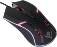 Мышь MOG-05U BLACK Nakatomi Gaming - игровая, 4 кнопки ролик, 7-ми цветная подсветка, USB, черная