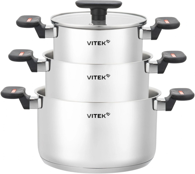 Набор кастрюль Vitek Вайб VT-SS1266 6 предметов