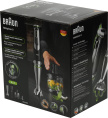 Блендер погружной Braun MQ9135XI 1200Вт черный/серебристый 0X22111366