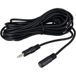 Rexant 17-4006 Шнур Стерео 3,5мм гнездо - Стерео 3,5мм штекер, 5м