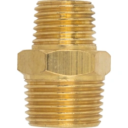 Соединитель резьбовой наружная резьба 3/8" x 1/4" Forsage F-MM06/04 58736 (F-MM06/04(58736))