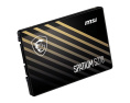 Твердотельный накопитель MSI SSD SPATIUM S270, 240GB, 2.5" 7mm, SATA3, 3D TLC, R/W 500/400, IOPs 50 000/80 000, TBW 110, DWPD 0.25 5 лет S78-440N070-P83