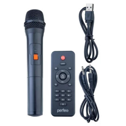 Perfeo ПАС ”BEAR” 36W EQ, MP3 USB-microSD, AUX, FM, JACK, TWS черная + бп микрофон
