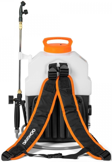 Опрыскиватель Daewoo DSA 12 Li Set аккум. ранц. 12л оранжевый/белый