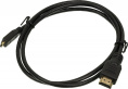 Кабель Micro HDMI m /HDMI m 1м. позолоч.конт. черный ESPADA