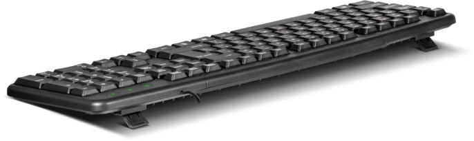 Клавиатура Defender Astra HB-588, проводная, USB, мембранная, черный [45588]