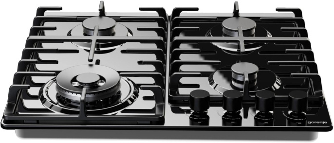 Газовая варочная поверхность Gorenje GTW641BHF черный