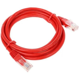 Патч-корд PREMIER PP12-1.5M/R литой molded , UTP, кат.5E, 1.5м, 4 пары, 26AWG, алюминий омедненный, многожильный, красный