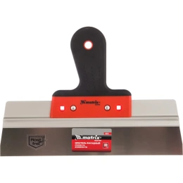 Фасадный шпатель из нержавеющей стали, 300 мм, двухкомпонентная ручка MATRIX 85516