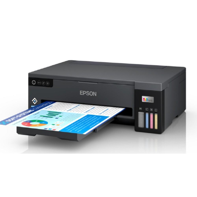 Принтер фабрика печати Epson EcoTank L11050 A3+, 4цв., 30 стр/мин, USB 2.0 WiFi СНПЧ черный