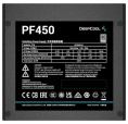 Блок питания Deepcool PF450 80+ ATX 2.4 450W, PWM 120mm fan, 80 PLUS, Active PFC RET R-PF450D-HA0B-WDEU