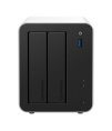 Система хранения данных TerraMaster F2-425 Plus tower NAS QC 3,4Ghz/8Gb 32 /TRAID,RAID0,1,10,5,6/up to 2 HDD SATA 3,5'/2,5' /3xM.2 2280 NVMe/3xUSB 10Gb Type A 1xUSB 10Gb Type-C /HDMI/2x5GbE RJ-45/1xPS/1YW repl. F2-424 (F2-425 PLUS-N95)
