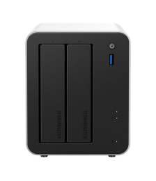 Система хранения данных TerraMaster F2-425 Plus tower NAS QC 3,4Ghz/8Gb 32 /TRAID,RAID0,1,10,5,6/up to 2 HDD SATA 3,5'/2,5' /3xM.2 2280 NVMe/3xUSB 10Gb Type A 1xUSB 10Gb Type-C /HDMI/2x5GbE RJ-45/1xPS/1YW repl. F2-424 (F2-425 PLUS-N95)