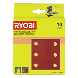 Набор шлифлистов RAKQSSA10 (106х113 мм) Ryobi 5132004448