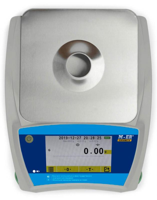 Весы лабораторные Mertech M-ER 123ACFJR-300.01 белый 3179