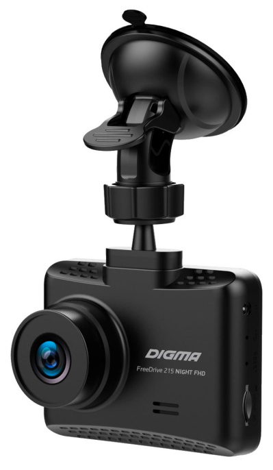 Видеорегистратор Digma FreeDrive 215 Night FHD, черный