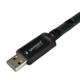Сетевой адаптер Gembird WNP-UA-019 WiFi+Bluetooth 600 Мбит,двухдиап.с антенной, USB,802.11b/a/g/n/ac, RTL8821CU
