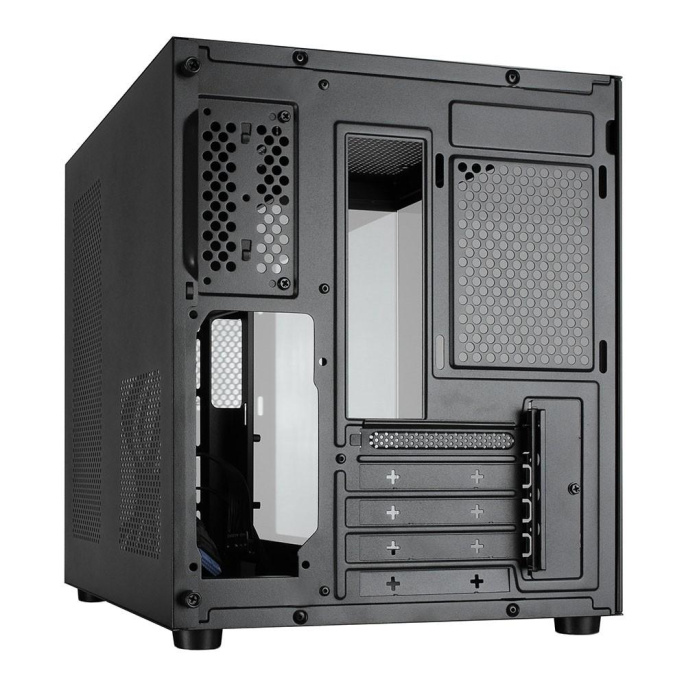 Ginzzu V100 закаленное стекло 1*USB 3.0,1*USB 2.0, AU mATX