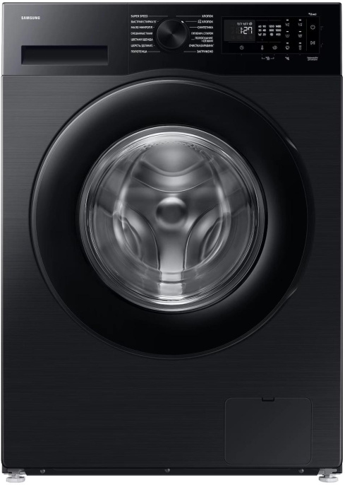 Стиральная машина Samsung WW90DG5U34ABLP, с фронтальной загрузкой, 9кг, 1400об/мин, с паром, инверторная