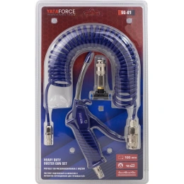Пистолет обдувочный YATAFORCE 100мм со шлангом и фитингом YF-SG-01 61494 YF-SG-01 61494