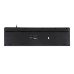 Клавиатура Acer OKW122, проводная, USB, мембранная, черный [zl.kbdee.00c]