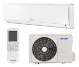 Сплит-система инверторная Samsung AR09TXHQASI Inverter настенная, до 25м2, 9000 BTU, (комплект из 2-х коробок)