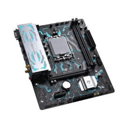 Материнская плата MAXSUN MS-B760M GAMING WIFI GANK V2 Socket 1700, mATX, 2*DDR5, VGA+HDMI, 3*SATA3, 1*M.2, 1xPCI-E x16 /1xPCI-E x4, 4*USB 2.0, 2*USB 3.2 GEN 2, LAN 1*1G, Bluetooth, Wi-Fi 802.11ax, RTL